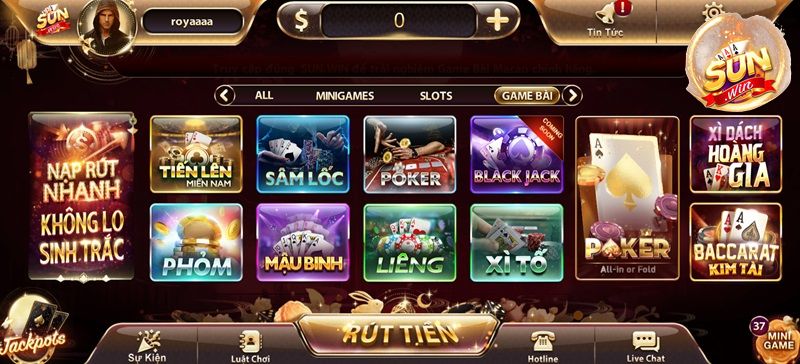 Luật chơi Blackjack Sunwin mới nhất cho cược thủ